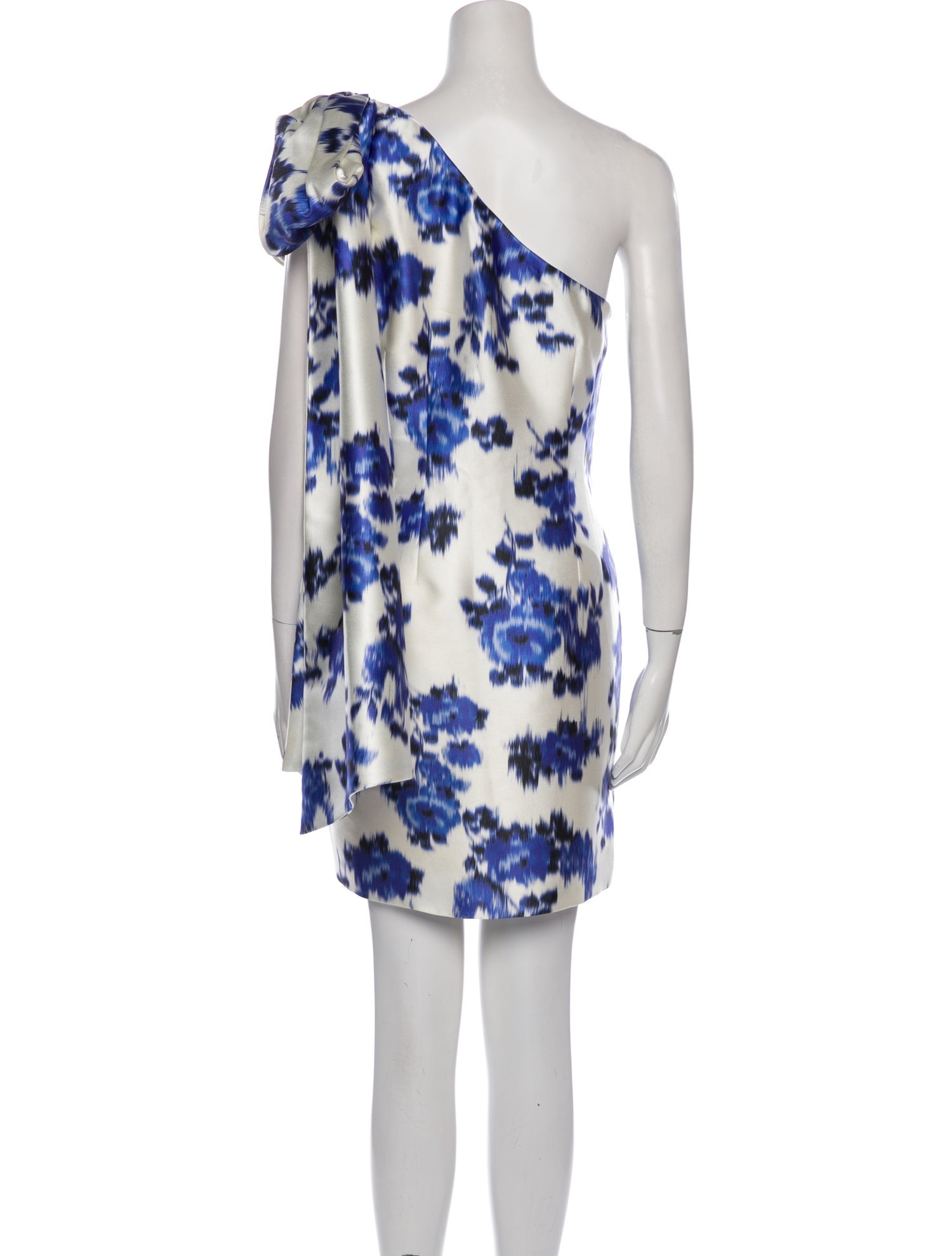 Zac Posen Floral Print Mini Dress